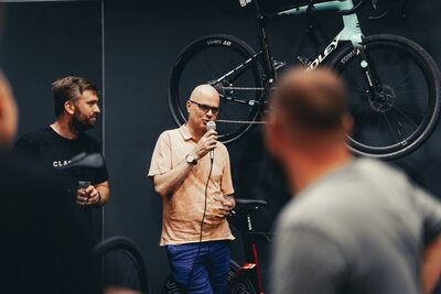 busy Classified booth at Eurobike